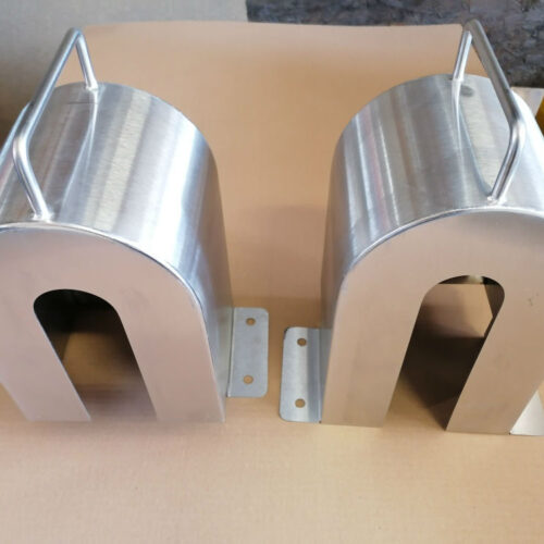 Capots en aluminium